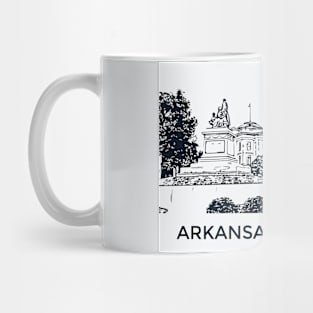 Arkansas State USA Mug